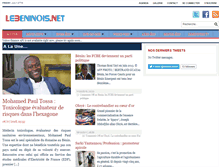 Tablet Screenshot of lebeninois.net